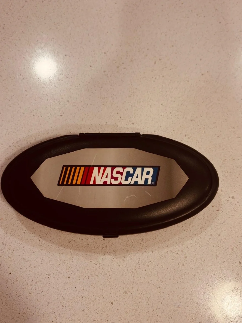 Vintage 2005 NASCAR Handheld Electronic Game Techno Source Dual Screen TESTED